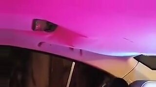 pink panty bra pot table video